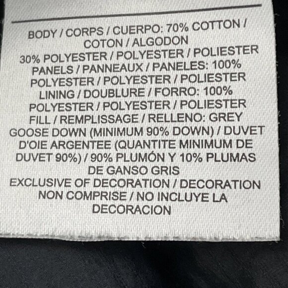 Nike Tech Fleece Jacket Women’s XS Aeroloft Down Puffer Moto Black 800 Fill - Picture 6 of 11